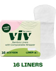 Viv Bamboo Liners - Plant-Based Extra Soft Liners