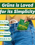 Grüns Adult Sugar Free Superfood Greens Gummies, 14 Servings