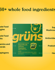 Grüns Adult Superfood Greens Gummies, 30 Servings