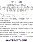Men's Green Tea & Hyaluronic Revive Face Cream - 1.0 Oz