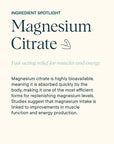 Magnificent: 4-in-1 Magnesium Powder Supplement - Tangerine Flavor