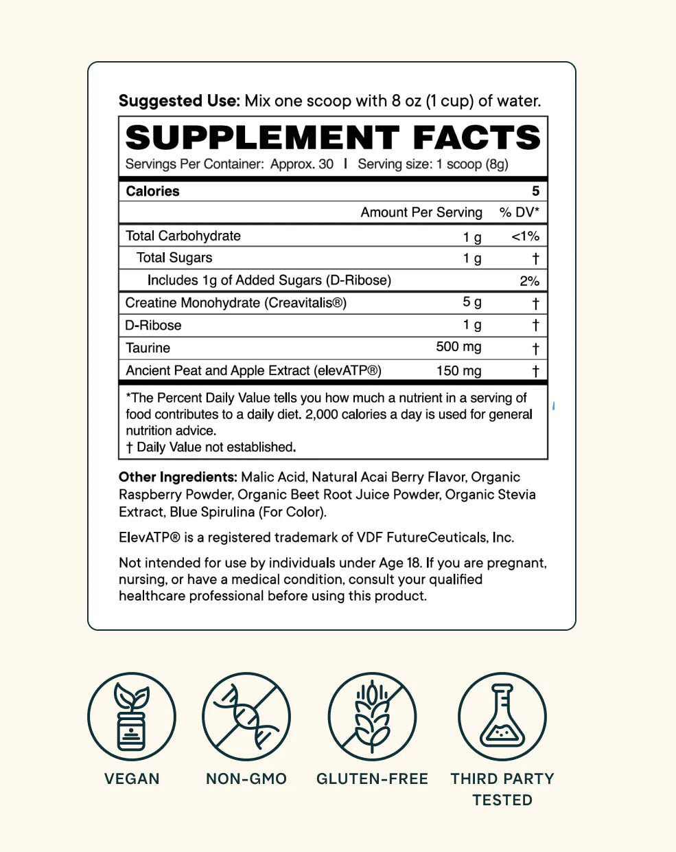 Next Generation Creatine - Acai Berry Flavor