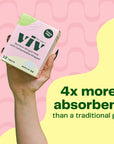Viv Bamboo Winged Pads - Plant-Based Day Pads
